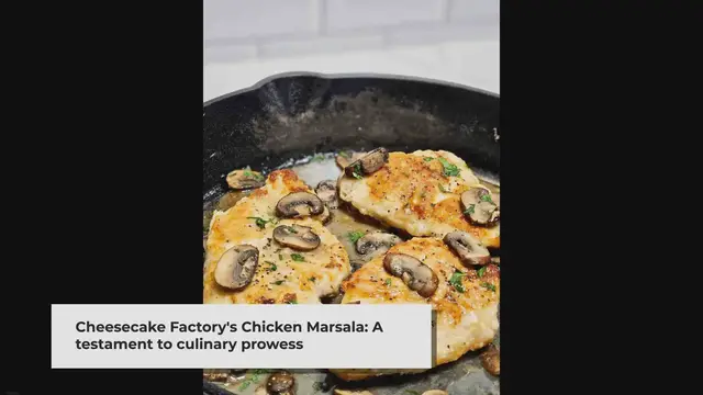 Video thumbnail for Cheesecake Factory Chicken Marsala Recipe - Krystel's Cooking