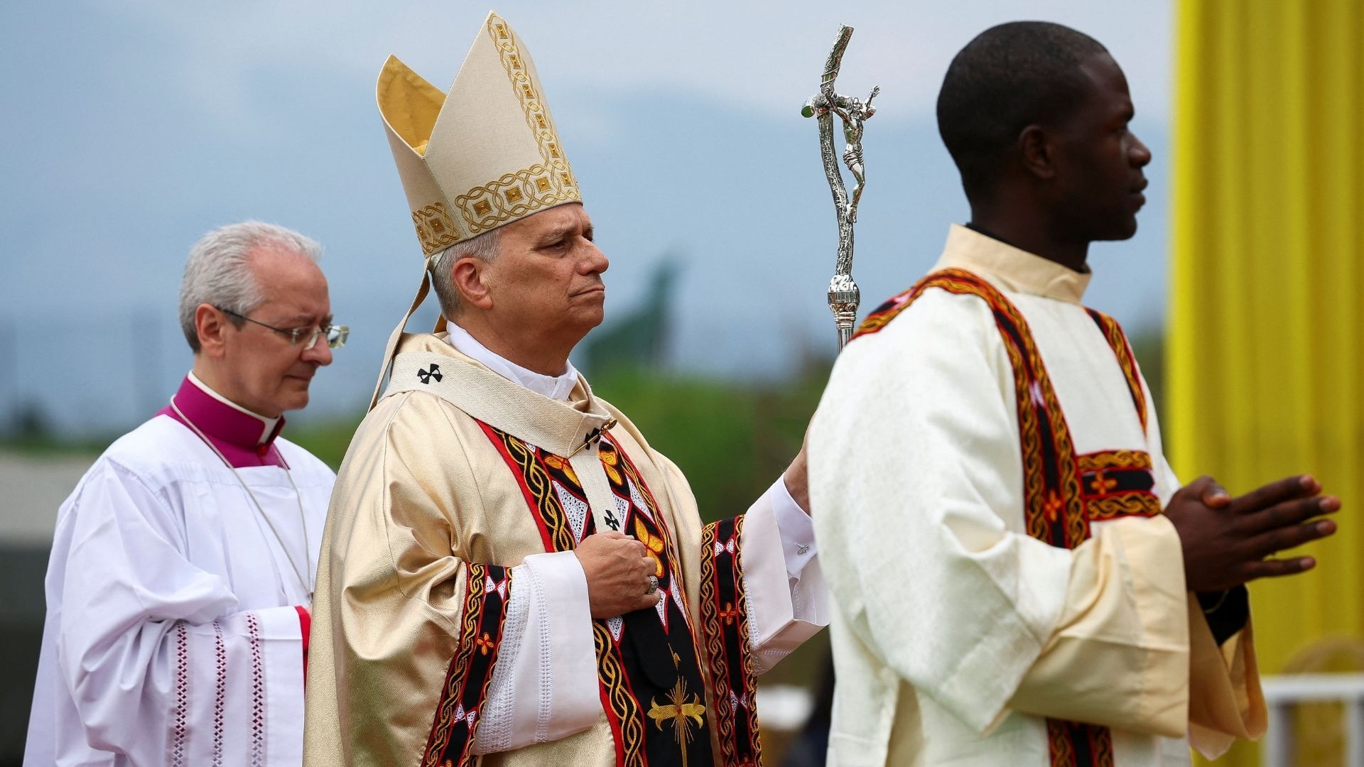 Video thumbnail for Pope Leo decries world ruled by ‘tyrants’ after Trump attacks in Cameroon
