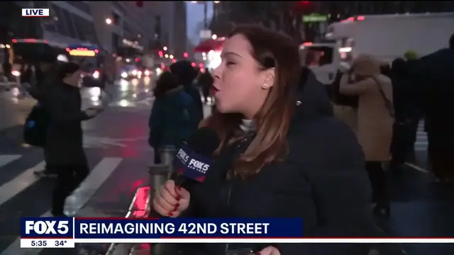 Video thumbnail for Plan to redesign 42nd Street in NYC