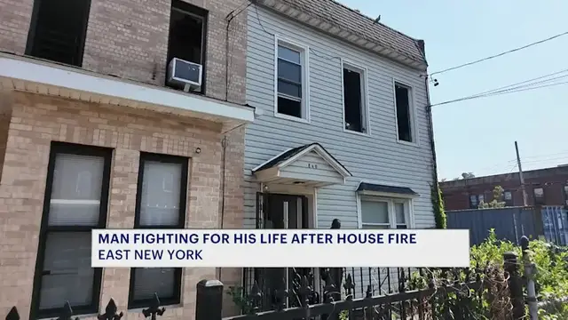 Video thumbnail for One man dead after fire in East New York