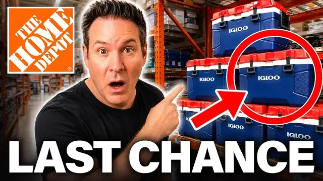 Video thumbnail for Home Depot Is Discontinuing THESE Items — Prices Just CRASHED (July 2026)