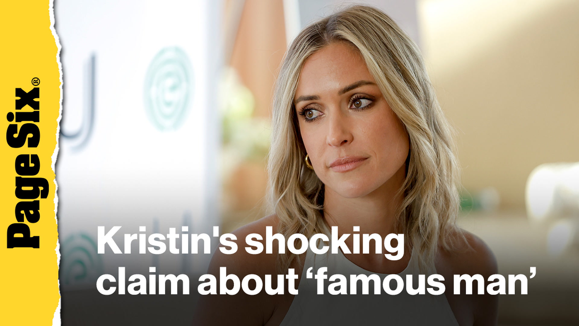 Video thumbnail for Kristin Cavallari says 'very famous man' exposed himself during date