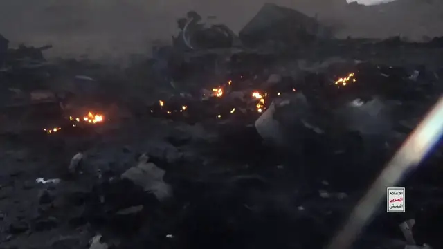 Video thumbnail for Yemen: Houthis Claim Downing Saudi Drone in Marib.
