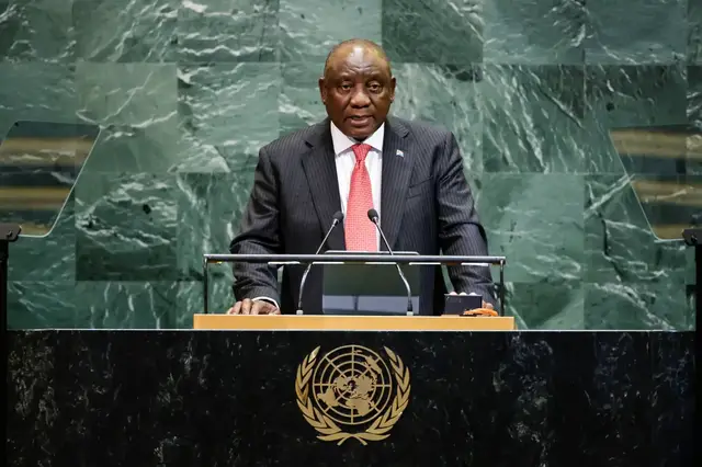 'Video thumbnail for South Africa: Israel’s ‘genocide’ in Gaza ‘must stop’'