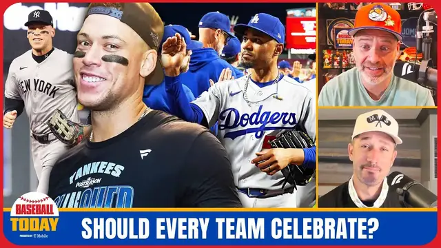 Video thumbnail for MLB teams celebrate clinching too much or not enough? | Baseball Today