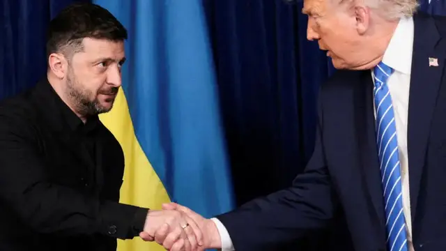 Video thumbnail for Zelensky visit White House in test to Maga's 'significant shift towards' Kyiv