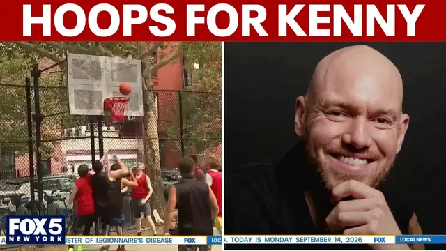 Video thumbnail for Comedians honor late comic Kenny DeForest at basketball tournament for organ donation