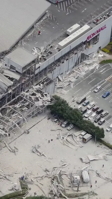 Video thumbnail for Japan’s earthquake death toll rises to 34 as search efforts intensify