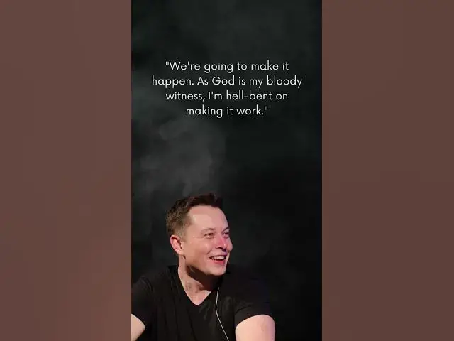 Video thumbnail for Elon Musk Motivational Quotes #Shorts 28