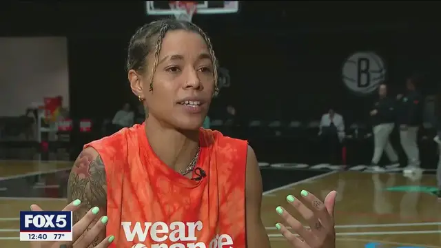 Video thumbnail for NY Liberty's newest star Natasha Cloud