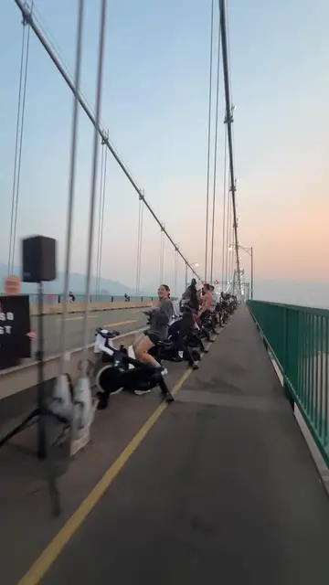 Video thumbnail for SoulCycle Riders Energize Vancouver Granfondo at Sunrise
