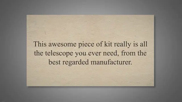 Video thumbnail for Meade Dobsonian Telescope Review