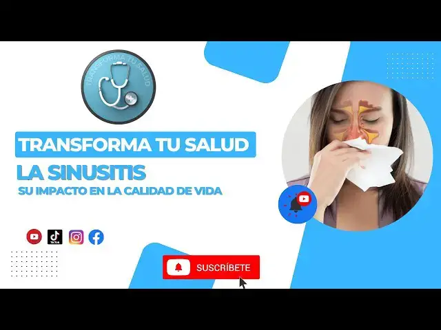 'Video thumbnail for LA SINUSITIS Y SU IMPACTO EN LA CALIDAD DE VIDA'