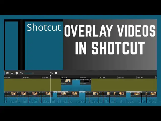 'Video thumbnail for How To Overlay Videos In Shotcut, Make Multiple Videos All In One | Shotcut Tutorial'