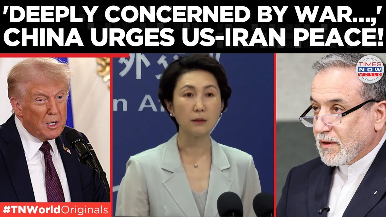 Video thumbnail for US-IRAN WAR: China Slams U.S. After Warplane Fires Hellfire Missile at Tanker Bound for Iran