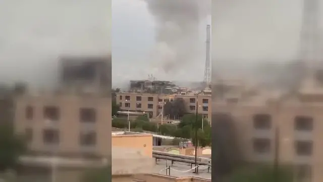 Video thumbnail for Iran: Iranian City Reels From U.S. Attack.