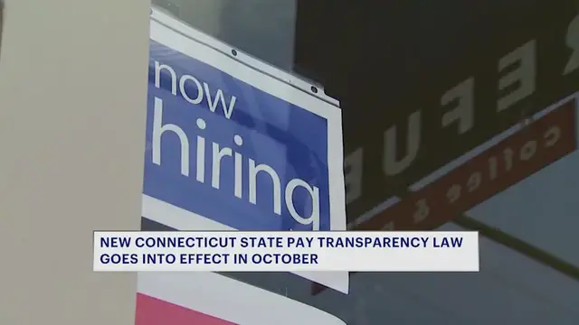 Video thumbnail for CT's Expanded Pay Transparency Law will require companies to be honest about wage ranges