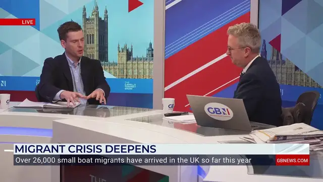 'Video thumbnail for Labour's migrant exchange scheme could mean 'more longer-term costs than the current chaos', Bates warns'
