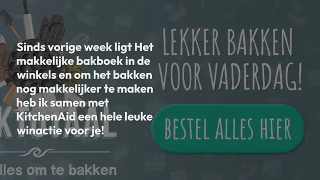 Video thumbnail for Win een KitchenAid standmixer of foodprocessor!