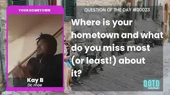 Video thumbnail for Kay will miss take-out and mumbo sauce from Washington DC!