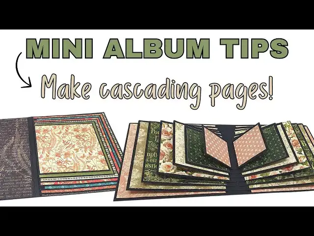 'Video thumbnail for Mini Album Tip 3:  Cascading Album Pages'