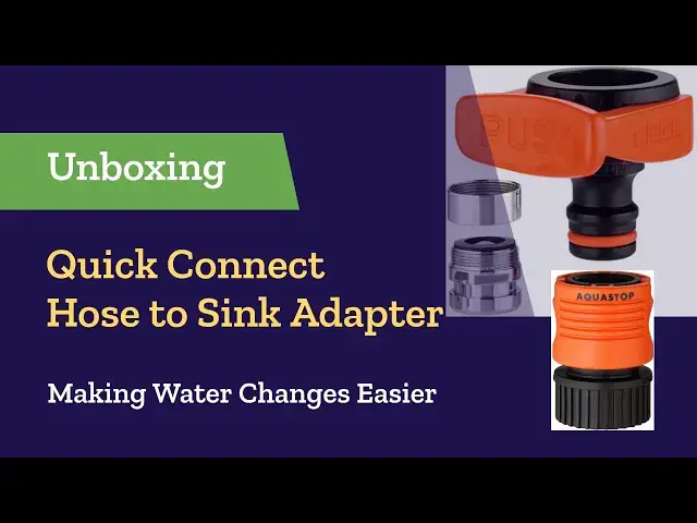 Video thumbnail for Utilizing a Claber Quick Connect Sink to Hose Adapter or the importance of ordering the right part