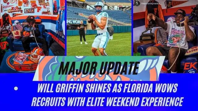 Video thumbnail for Inside Florida’s Elevated Recruiting Weekend: Reactions, Visits, and Will Griffin’s Rise