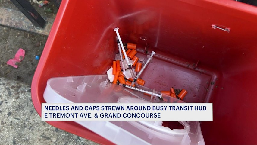 Video thumbnail for Tremont residents call for long-term solution to drug paraphernalia, homelessness concerns