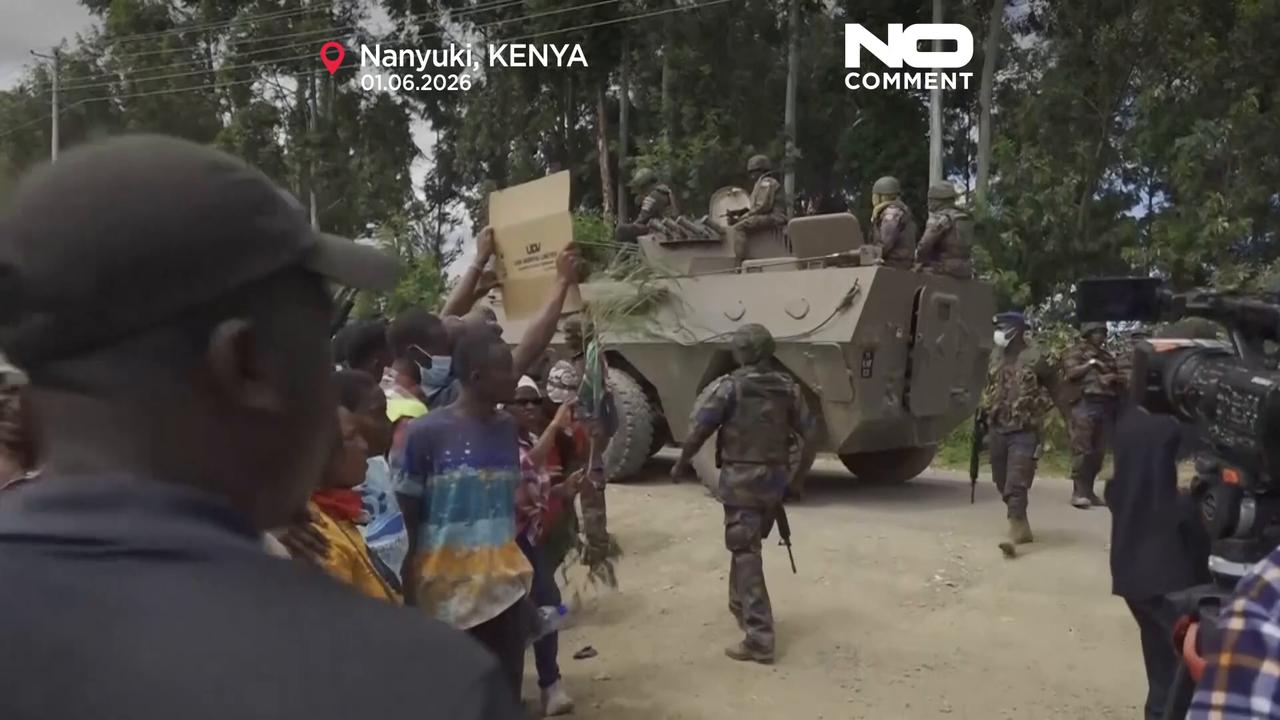 Video thumbnail for Kenya protesters oppose Ebola quarantine centre