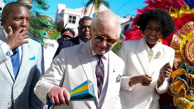 Video thumbnail for King Charles on Caribbean tour as calls grow for slavery reparations