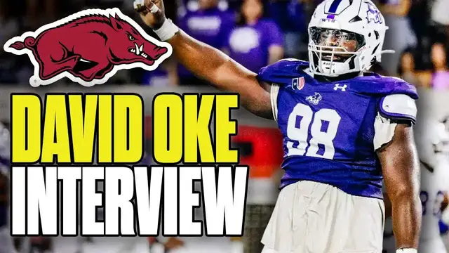 'Video thumbnail for a to z sports film room: david oke's improbable journey: from nigeria to nfl draft prospect'