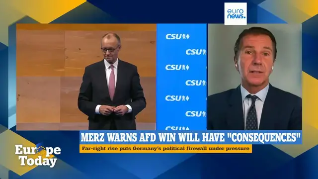 Video thumbnail for Merz has done 'very poorly' on communication, says former spokesman for the German government Béla Anda