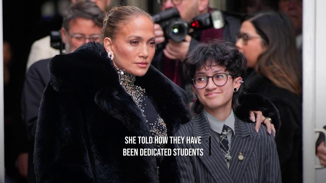 Video thumbnail for Jennifer Lopez 'so proud' of twins for getting into college after battling ADHD.