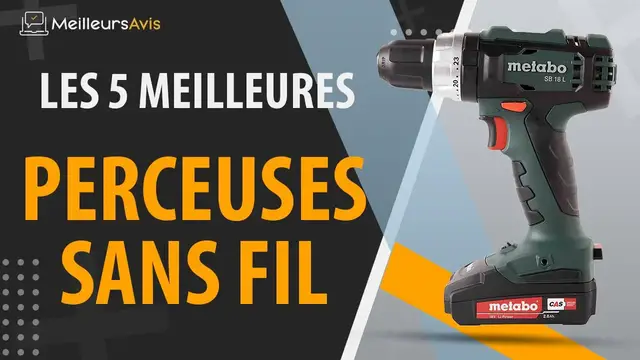 Video thumbnail for ⭐️ MEILLEURE PERCEUSE SANS FIL - Avis & Guide d'achat (Comparatif 2022)