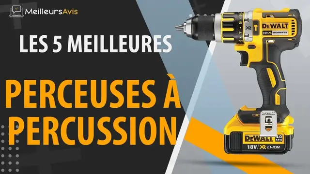 Video thumbnail for ⭐️ MEILLEURE PERCEUSE À PERCUSSION - Avis & Guide d'achat (Comparatif 2022)