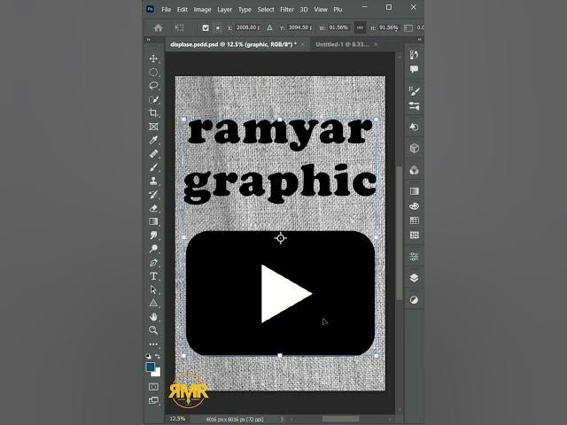 Video thumbnail for How to use displace? photoshop