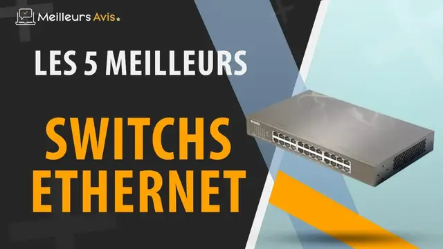 Video thumbnail for ⭐️ MEILLEUR SWITCH ETHERNET - Comparatif 2023