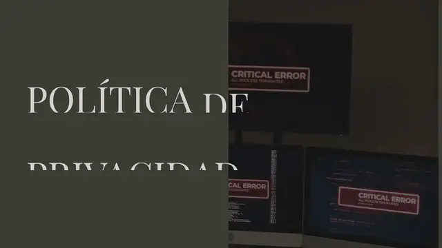 Video thumbnail for Política de privacidad