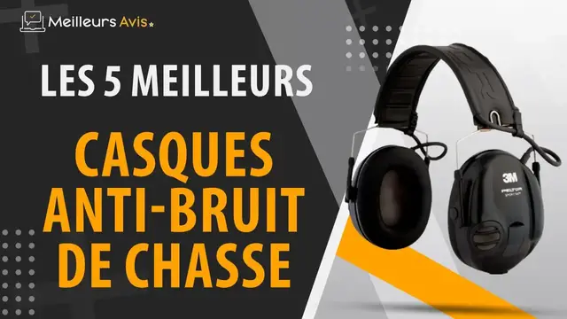 Video thumbnail for ⭐️ MEILLEUR CASQUE ANTI-BRUIT DE CHASSE - Comparatif 2023