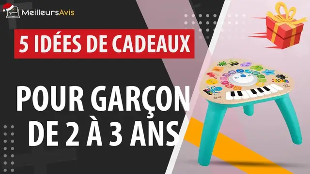 Video thumbnail for 🎁 IDÉE CADEAU POUR GARÇON DE 2 À 3 ANS - Top 5 des meilleurs cadeaux à offrir
