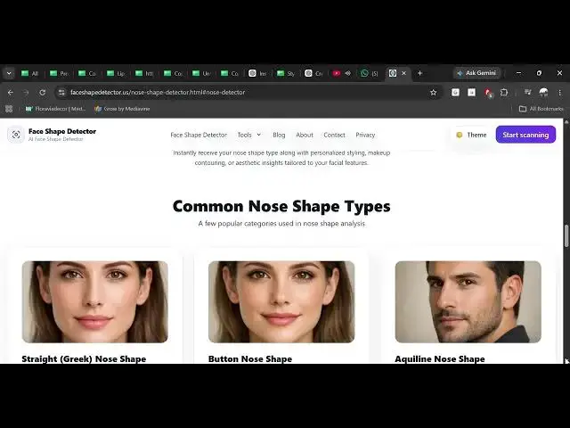 Video thumbnail for Nose Shape Detector | Find Your Nose Shape with AI
