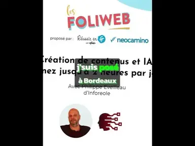 'Video thumbnail for Clip Formation IA chatGPT gratuite foliweb aquinum Bordeaux'
