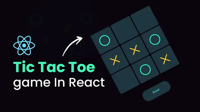 Video thumbnail for How To Make Tic Tac Toe Game In React _ Create Tic-Tac-Toe Using React JS