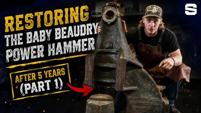 Video thumbnail for Will Stelter: Restoring The Baby Beaudry Power Hammer After 5 years (Part 1)