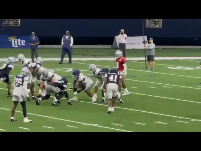 'Video thumbnail for law nation sports: cowboys practice review - dak prescott, ceedee lamb, and offensive identity in frisco'