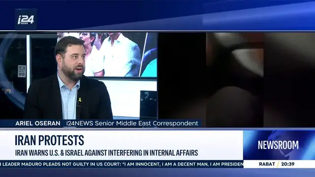 Video thumbnail for Iran anti-regime protests: Day 9: At least 19 protesters reported killed in crackdown