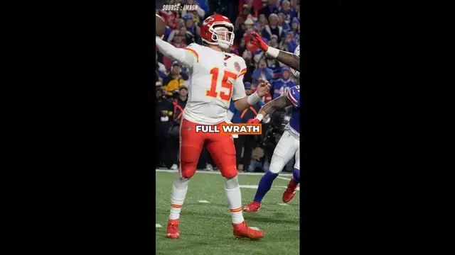 Video thumbnail for Patrick Mahomes Takes Hardest Hit of His Career Against Buffalo Bills