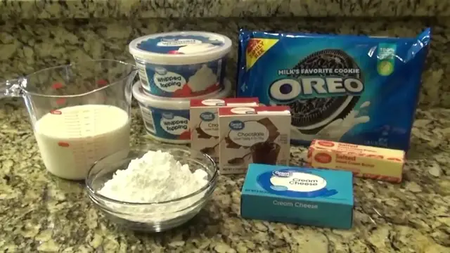 Video thumbnail for Oreo CHOCOLATE DELIGHT   Simple 4 Layer Dessert Recipe   Easy NO BAKE Chocolate DESSERT Using Oreo s(720P HD)