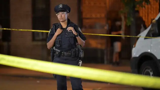 Video thumbnail for US: 12-year-old boy killed, two men wounded in Bronx shooting.