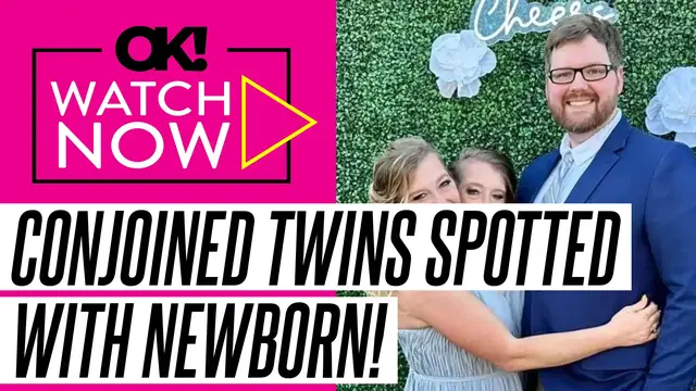 'Video thumbnail for Conjoined Twins Abby and Brittany Hensel Spotted With Newborn Baby While Out Running Errands'